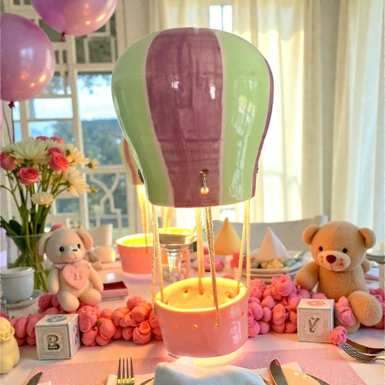 Luftballon æblegrøn billede 2