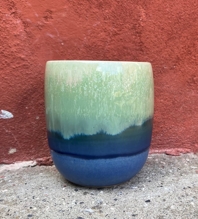 Hånddrejet kop billede 2