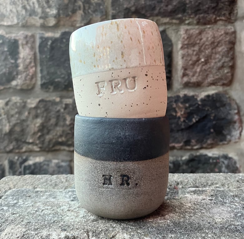 Hr. og Fru kopper, 325 kr. for et sæt  billede 2