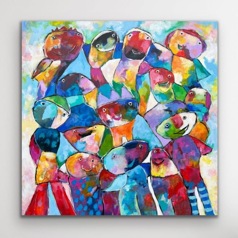 100cm x 100cm billede 3