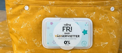 Wet wipe / vådserviette taske etui til pusletasken (2)