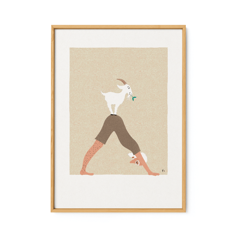 Gedeyoga – plakat billede 2