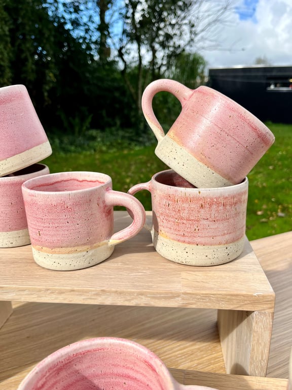 Mat rosa kopper billede 3