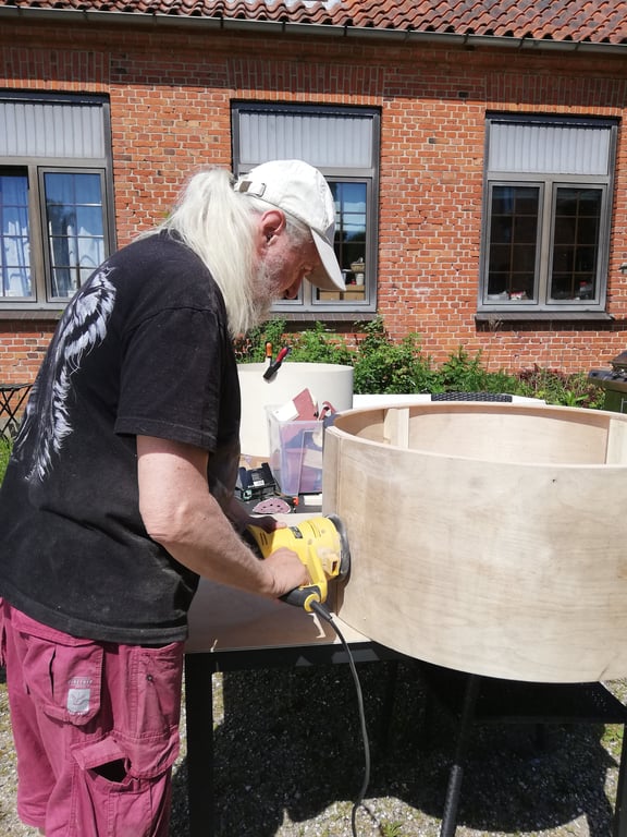 Reparation af tromme billede 3