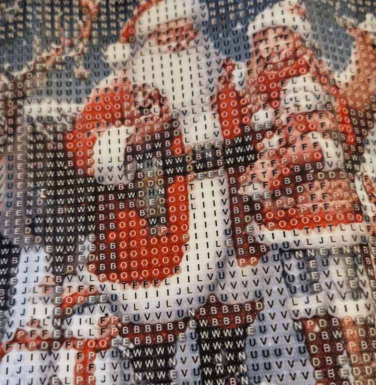 Julemanden samme med julekone den er 30 ×30 