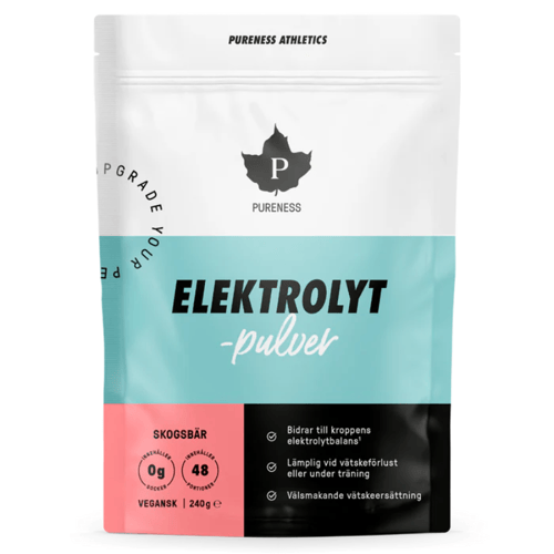 Pureness Elektrolytpulver Skovbær 240g
