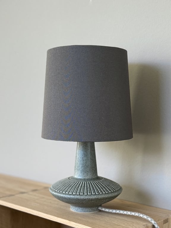 Upcycled vintage bordlampe - Søholm Keramik