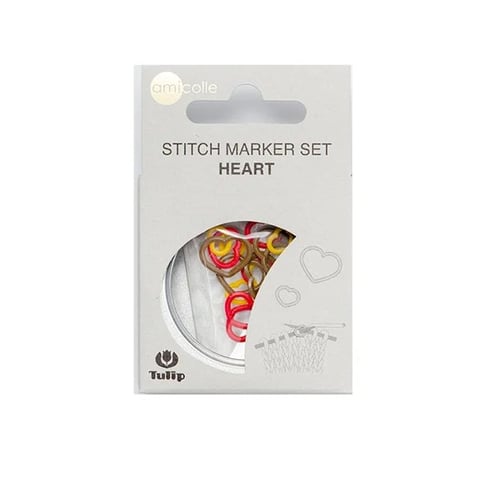 Tilbehør: Tulip lukkede maskemarkører (hjerter)