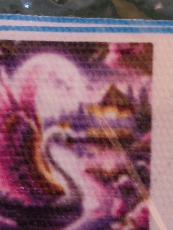 Det er en svane og den er 30×30 