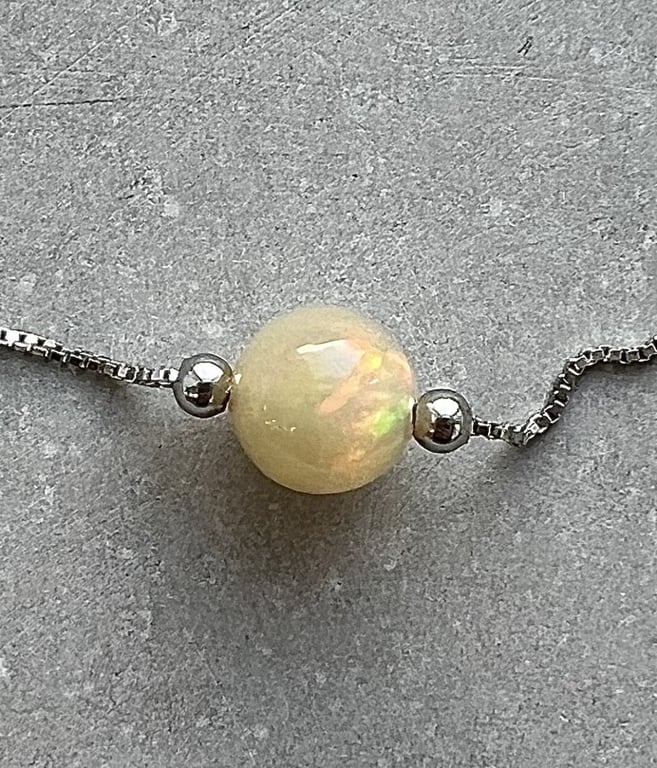 Armbånd med Etiopisk Opal billede 2