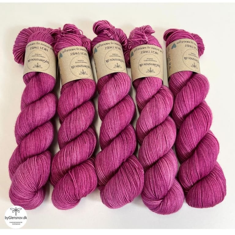 HIGH TWIST Light Rose (Plain) billede 2