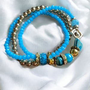 Blåt Armbånd – produktbillede