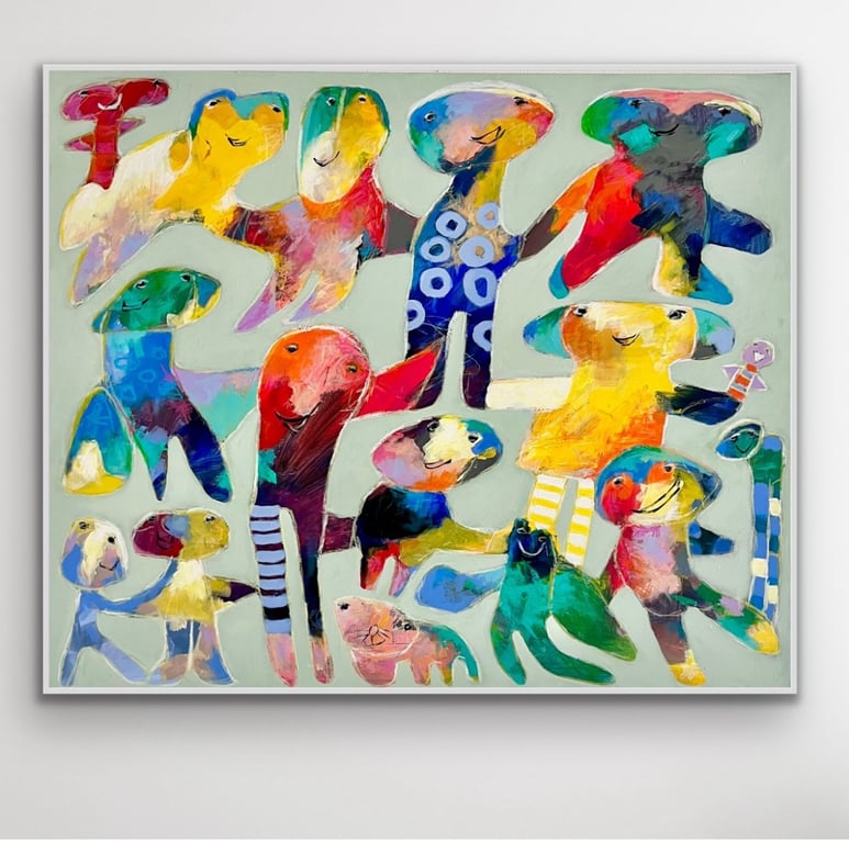 100cm x 120cm billede 3