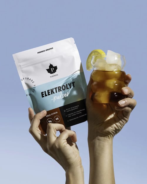 Pureness Elektrolytpulver Cola Citron 240g (2)