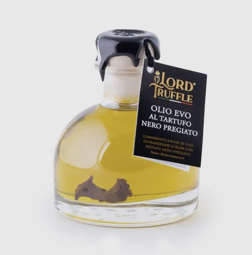 Ekstra Jomfru Olivenolie med sort trøffel 100 ml.