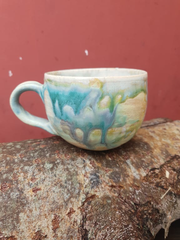 Syngende ansigtskop med hank billede 4