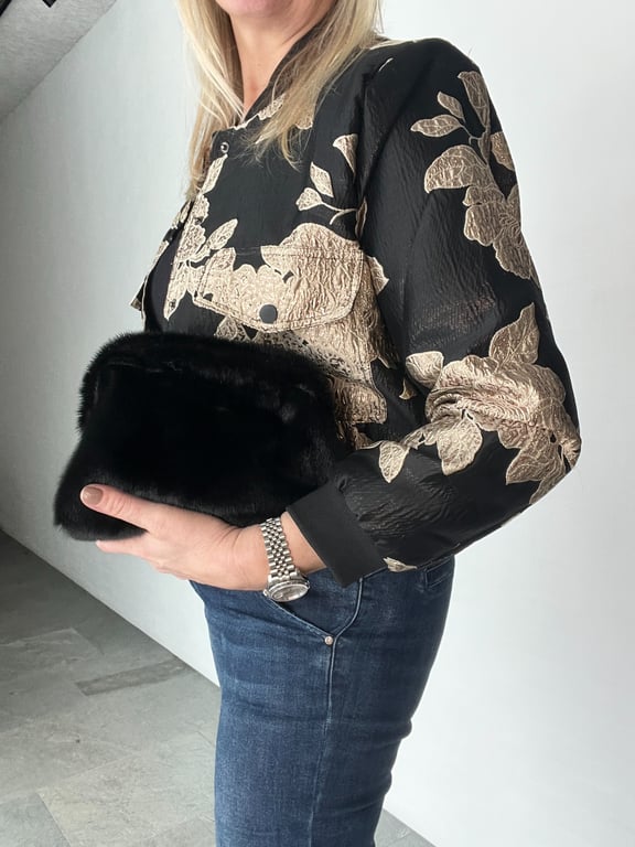 Clutch i skind billede 2