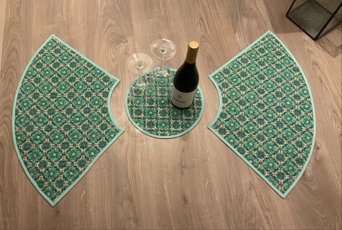 Dækkeservietter til rundt bord (3)