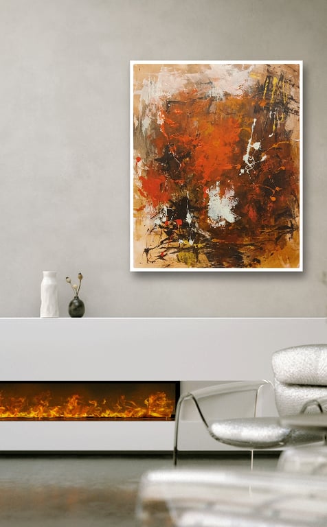 BURNING PASSION (80x100) billede 3