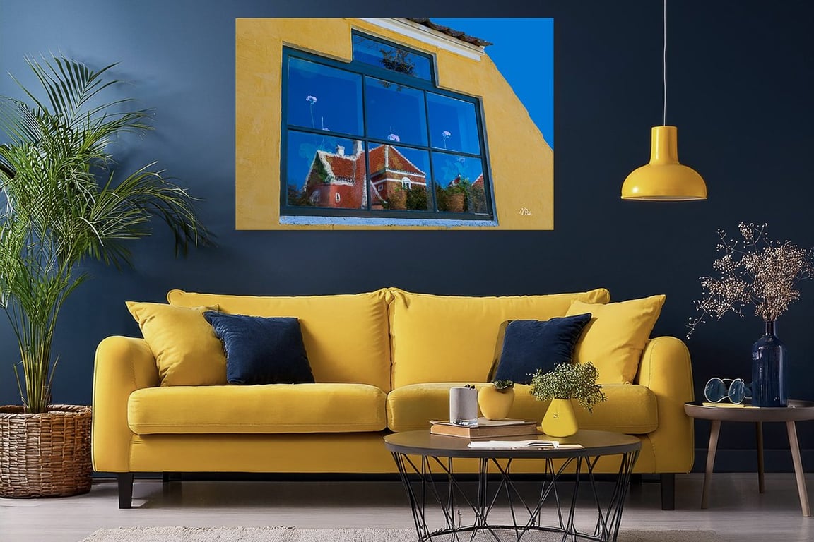 BRØNDUM HOTEL SPEJLES I VINDUET PÅ SKAGENS MUSEUM billede 2