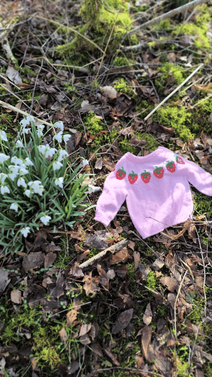 Jordbær Sweater - DK billede 6
