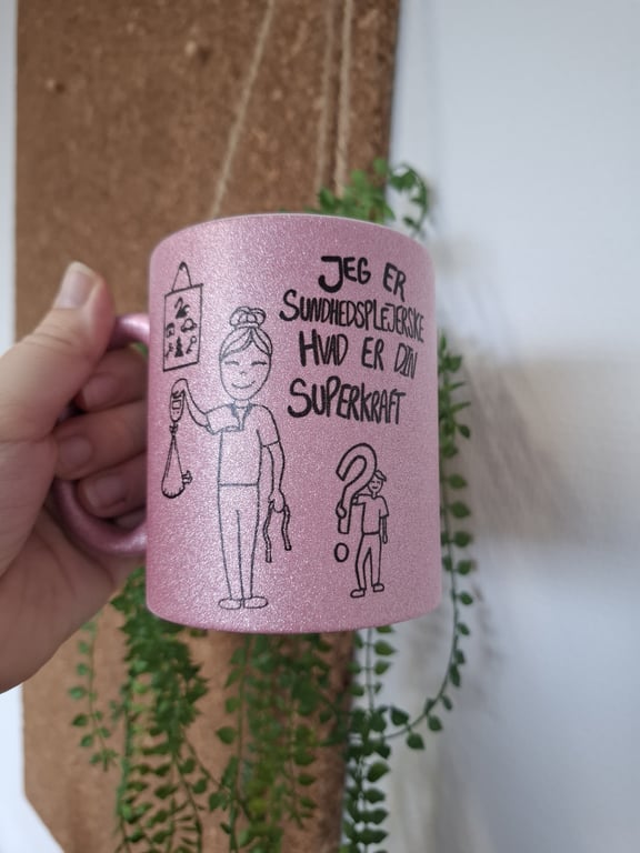 Krus: Jeg er sundhedsplejerske hvad er din superkraft Pink Glimmer billede 4