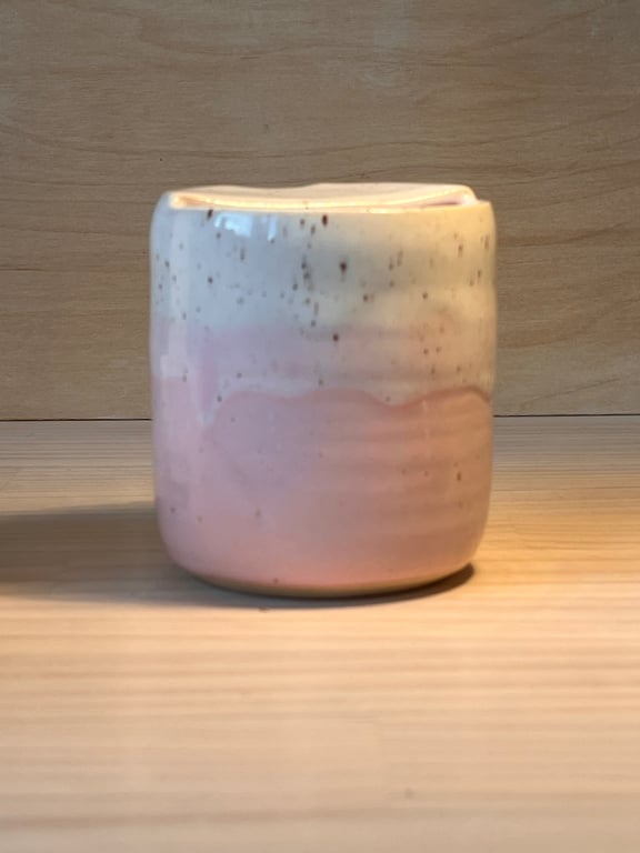 To go strikke kaffe krus, 330 ml. H: 9 cm billede 3