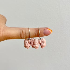 Sløjfe Øreringe – produktbillede