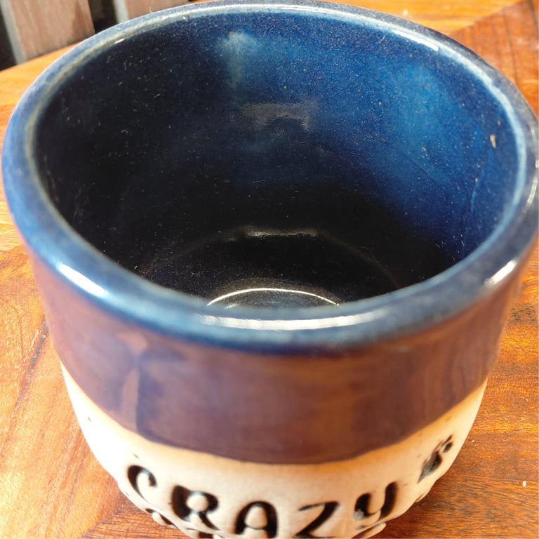 Crazy catlady mørkeblå billede 2