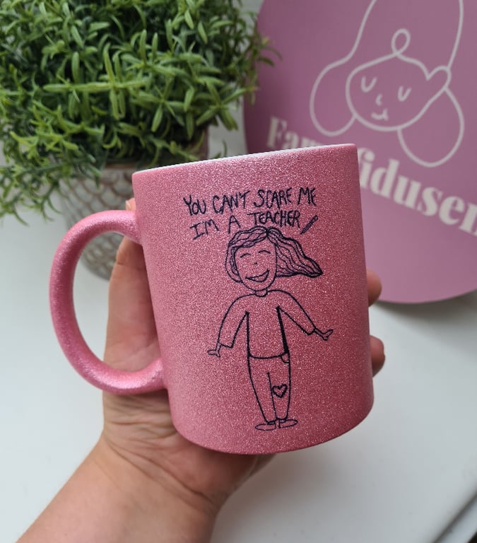 Krus: you cant scare me im a teacher Pink Glimmer