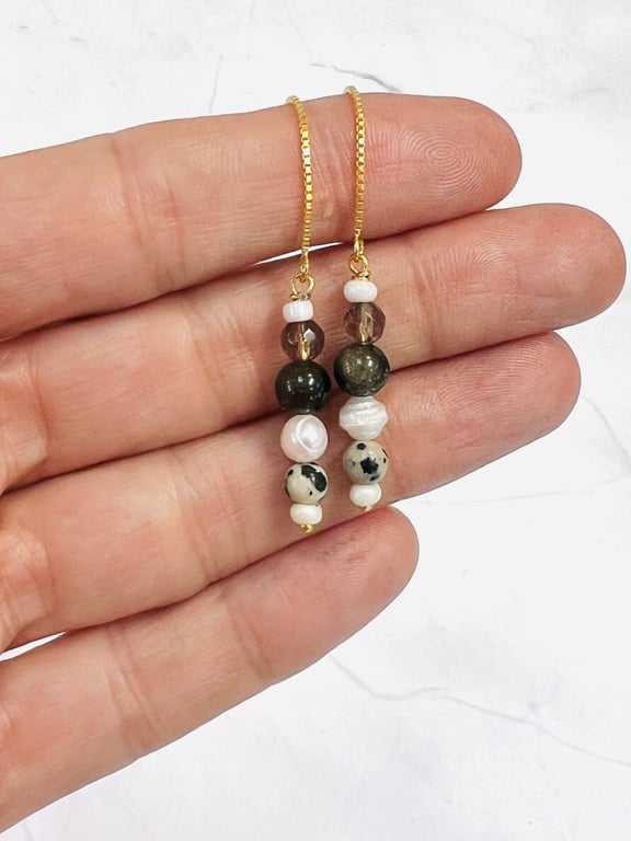 øreringe “Be earth” billede 4