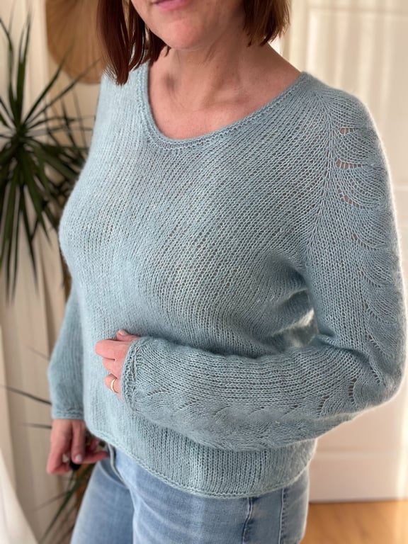 Kanula Light Bluse - strikkeopskrift DANSK PDF billede 8