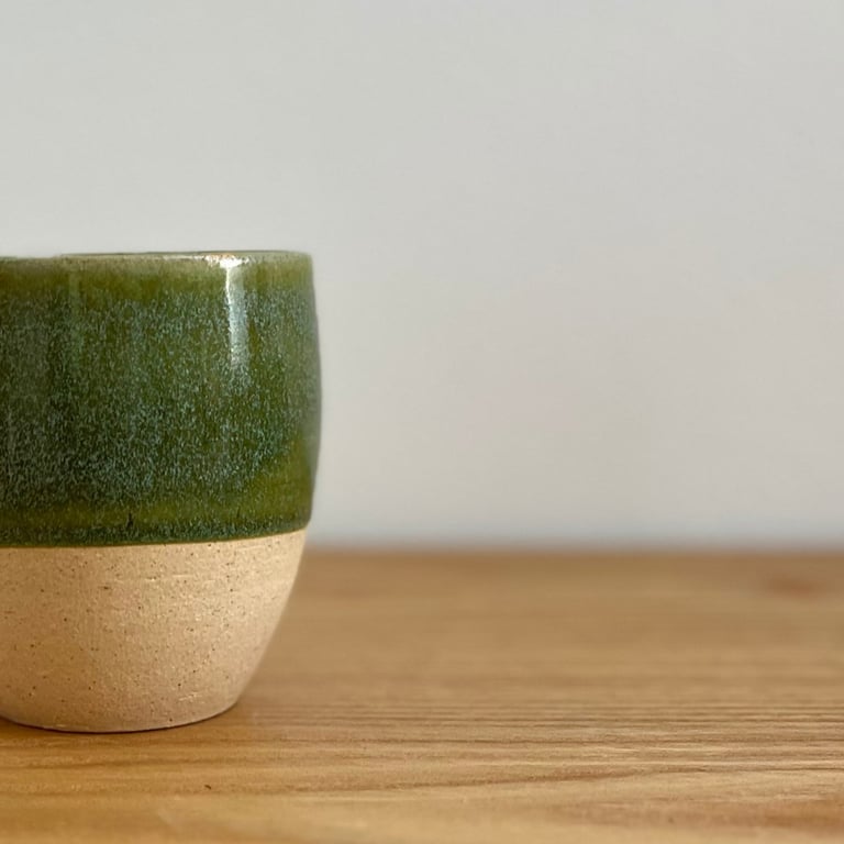 Flaskegrøn Kop billede 2