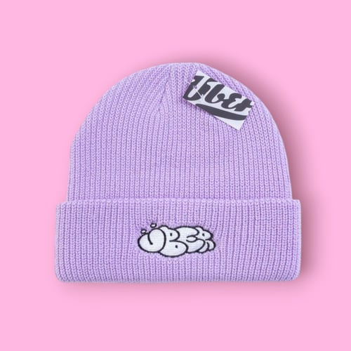 ÜBER, Throw Up Beanie, Pastel Violet (2)