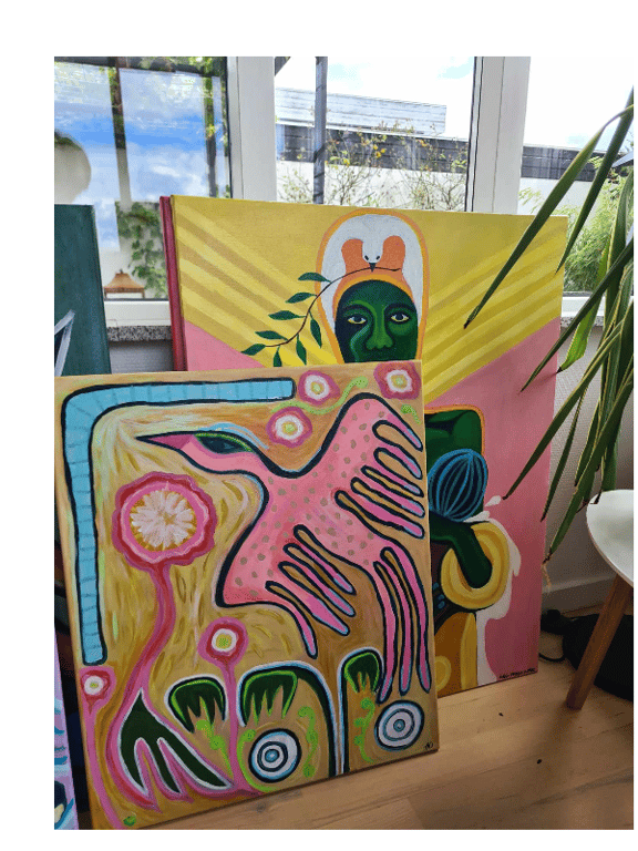 Global warming 50x60 cm billede 3