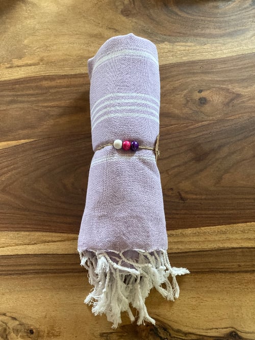 Hammam håndklæde - Lys Lilla