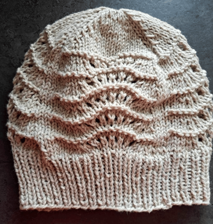 Printet opskrift: Storebælt Hue (voksen) billede 7