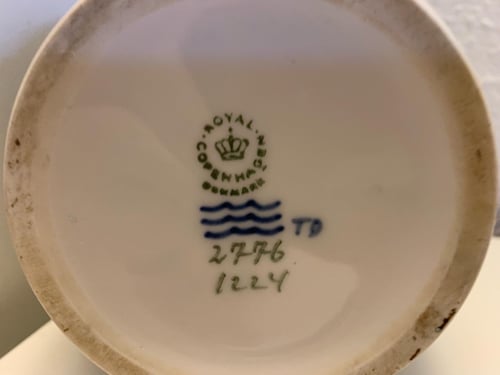 Vase med hus (2)