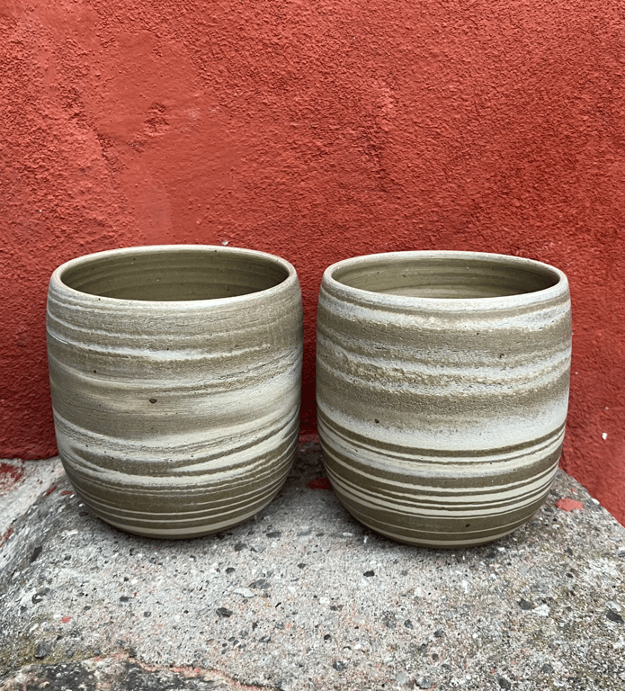 Marmoreret kop, cappuccino billede 7