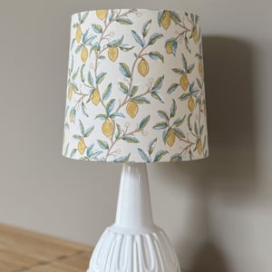 Upcycled vintage bordlampe - Søholm Keramik – produktbillede