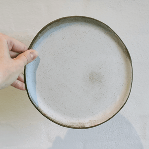 TALLERKEN Ø19 MAT HVID – produktbillede