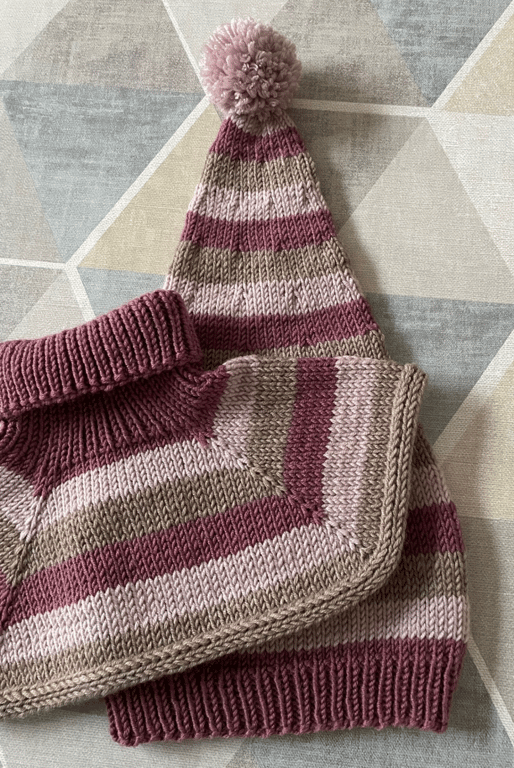 Digital opskrift: Annas Decemberkrave (baby/barn) billede 3