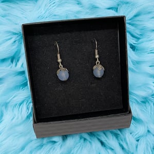 Blå Øreringe – produktbillede