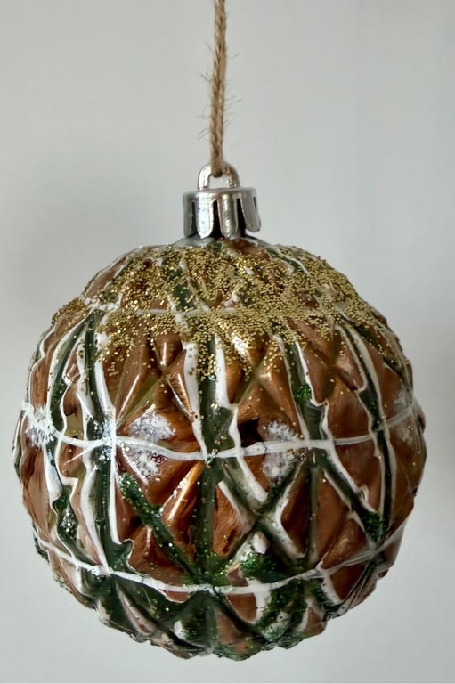 Kunst julekugle 56