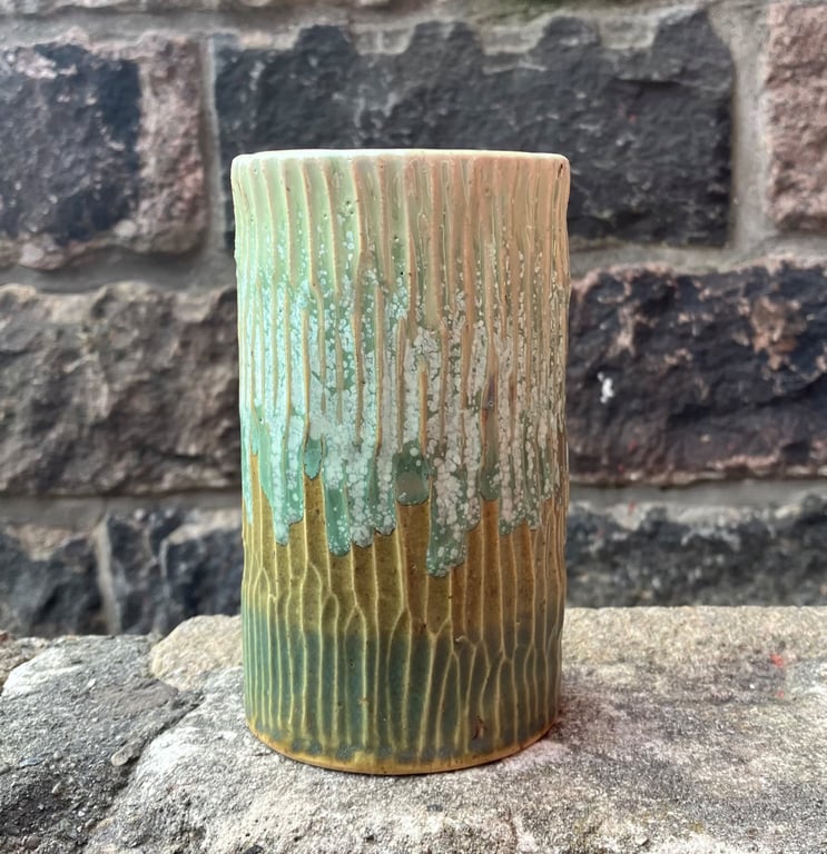 Vase, facetskåret billede 4