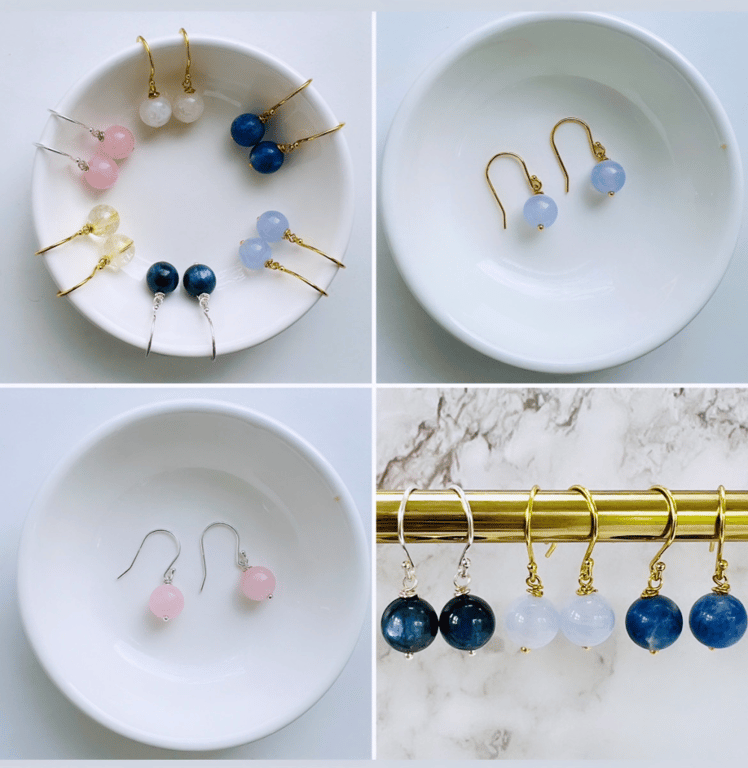 Øreringe- vælg selv din krystal