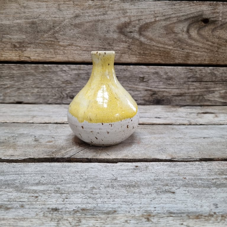 Vase i orange - SOLSIKKE glasur 