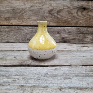 Vase i orange - SOLSIKKE glasur  – produktbillede