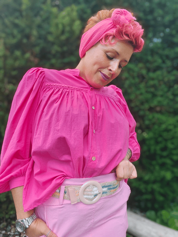 Lily Lou Bælte Rosa  billede 2