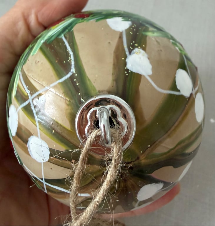 Kunst julekugle 26 billede 2
